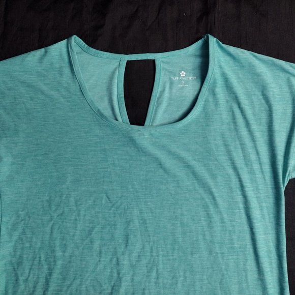 Tuff Athletics Ladie's Active Keyhole Tee Size S - Picture 2 of 3